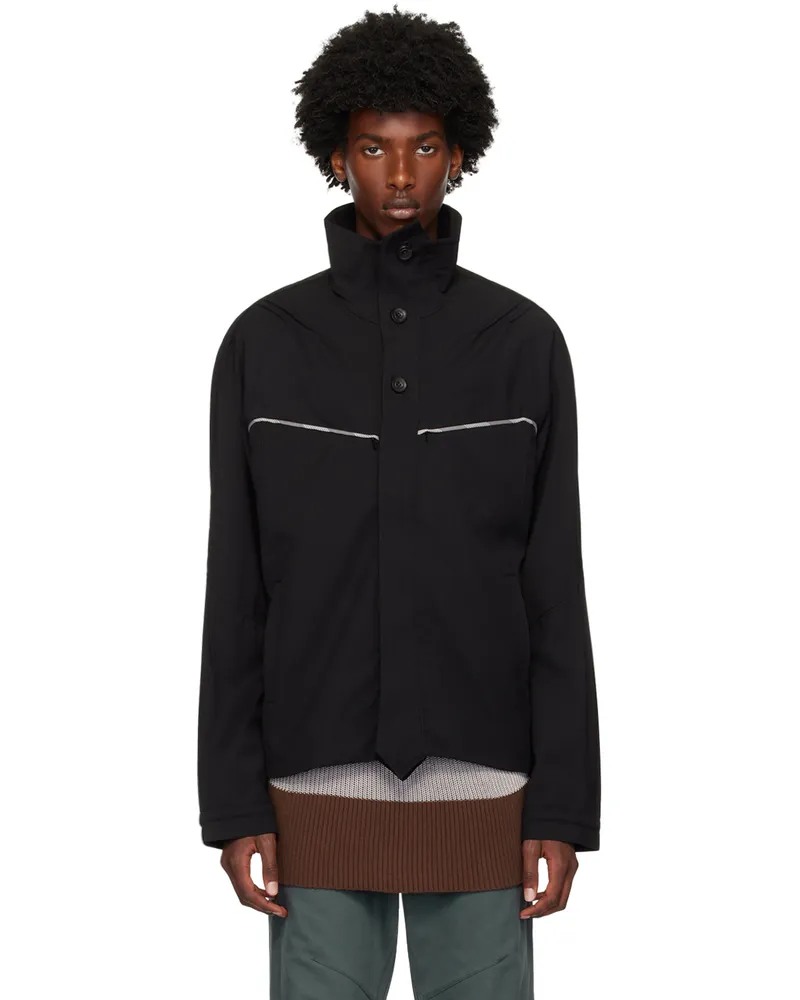 KIKO KOSTADINOV Black Ohne K-Dart Jacket Crow