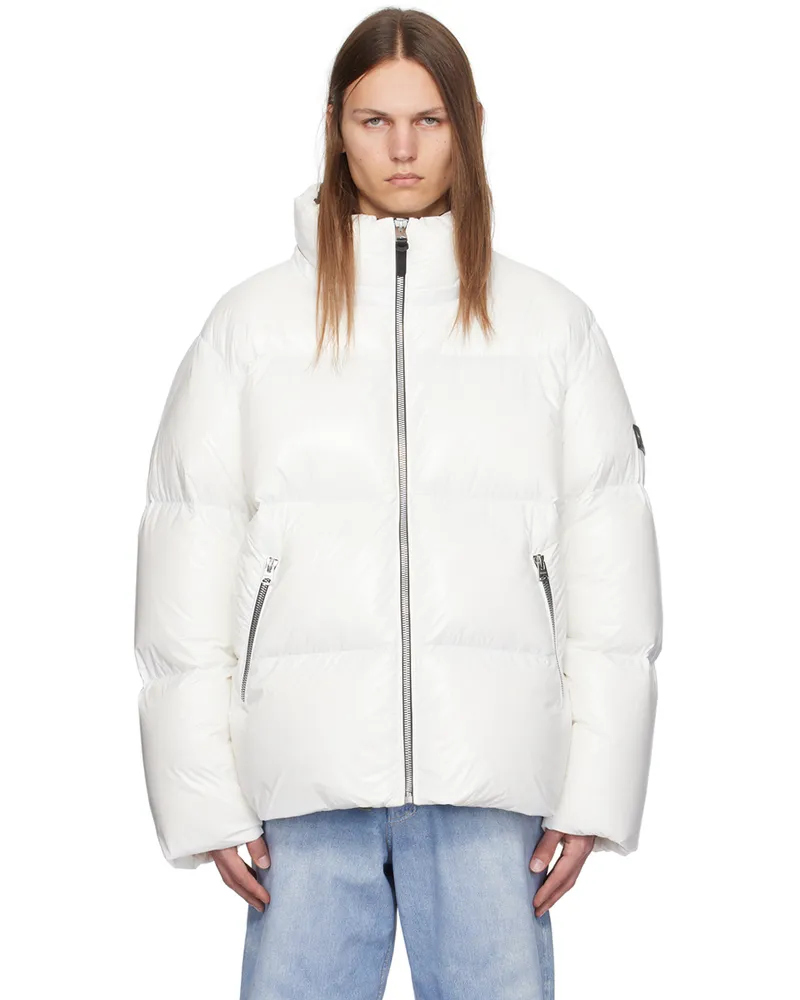 Mackage White Kent-Z Down Jacket White