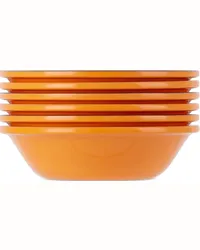 Mario Luca Giusti Orange Saint Tropez Bowl Set, 6 pcs Orrange