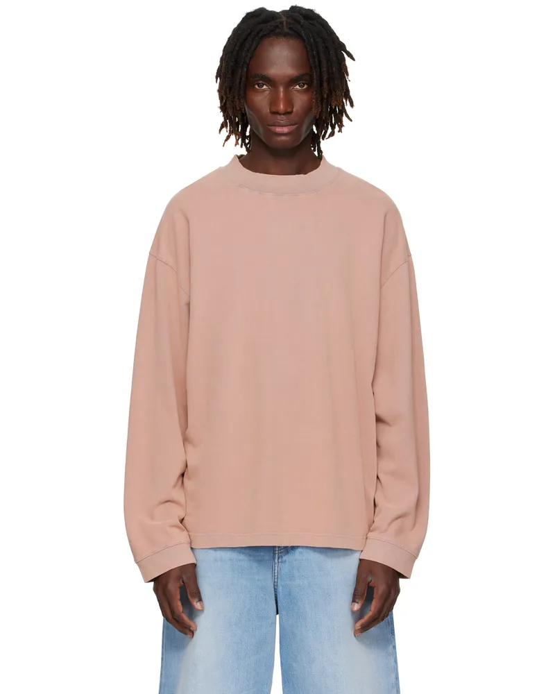 Acne Studios Pink Crewneck T-shirt Adh
