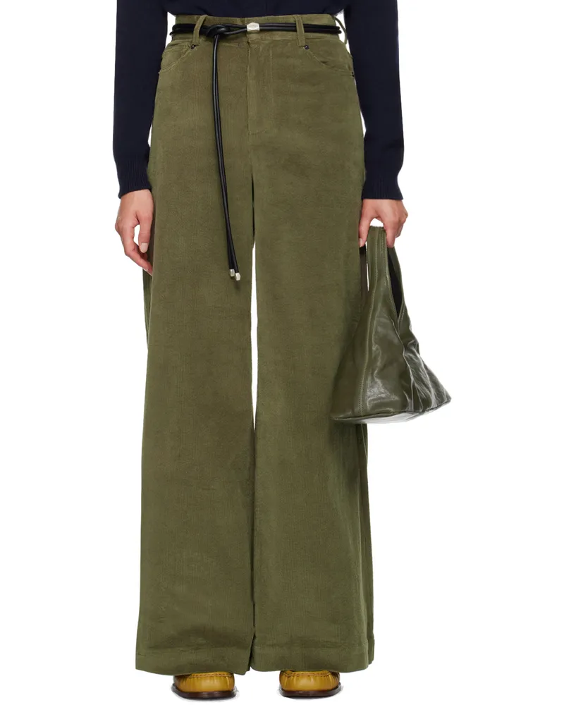 Sea Khaki Carine Jeans Green