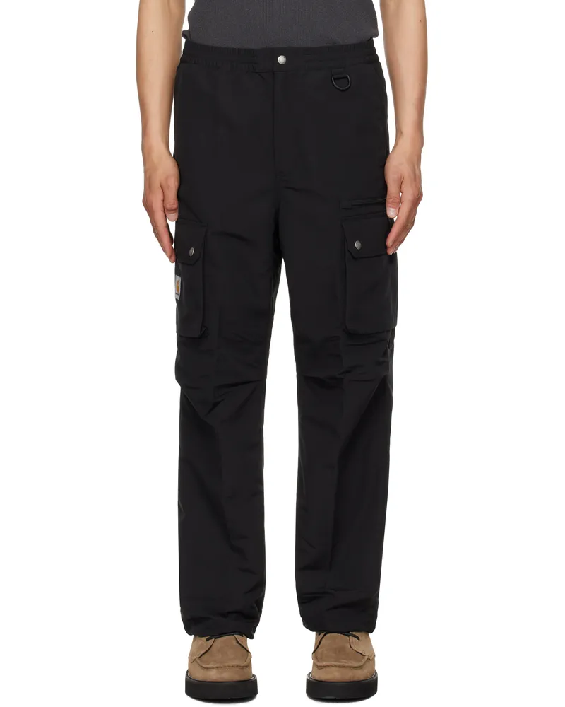 Carhartt WIP Black Irwin Cargo Pants 89xx