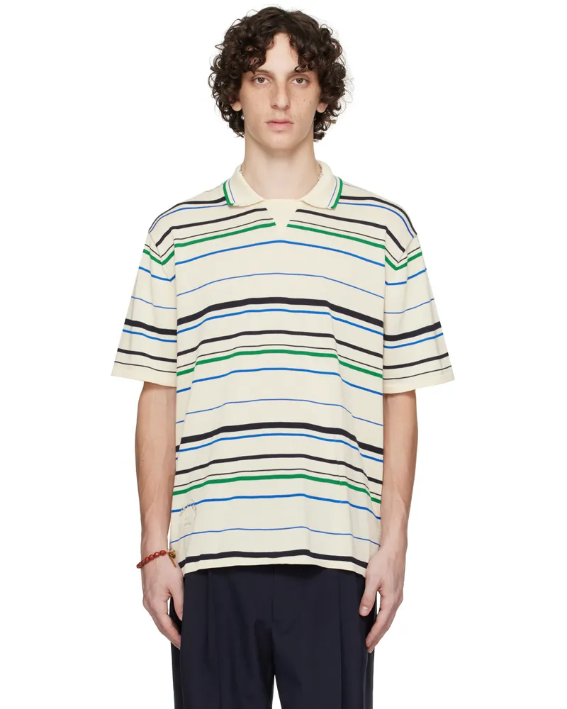 Wales Bonner Beige adidas Originals Edition Knit Polo Wonder