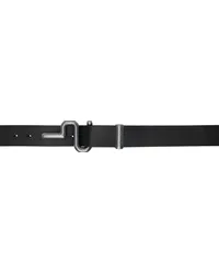 Eytys Black Zane Belt Silver