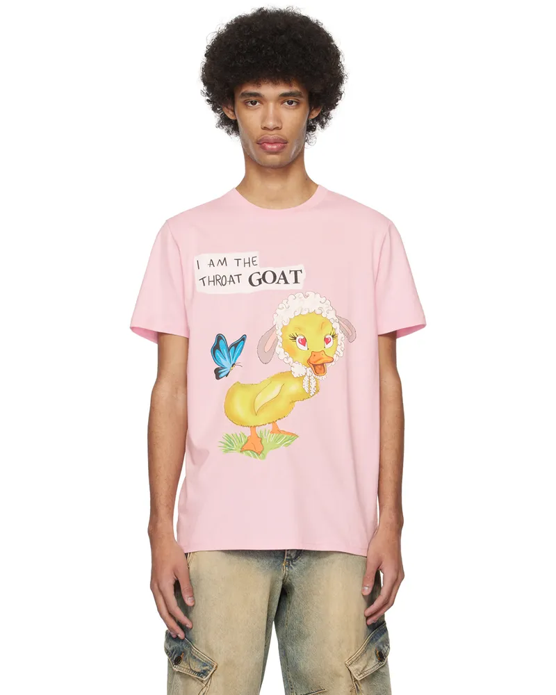 Egonlab Pink Goat T-Shirt Pink