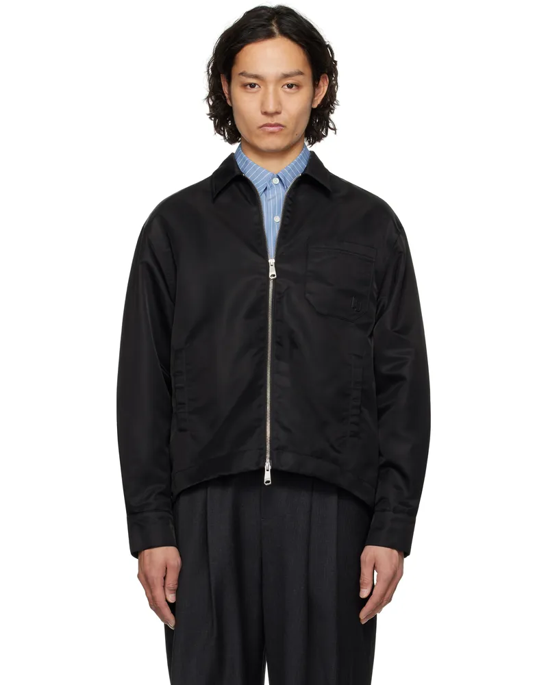 Adererror Black Sig; TRS Tag 03 Jacket Noir