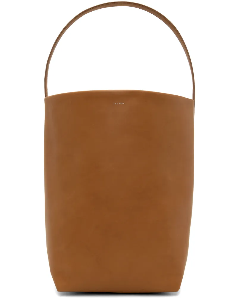 The Row Brown Large N/S Park Tote Dark