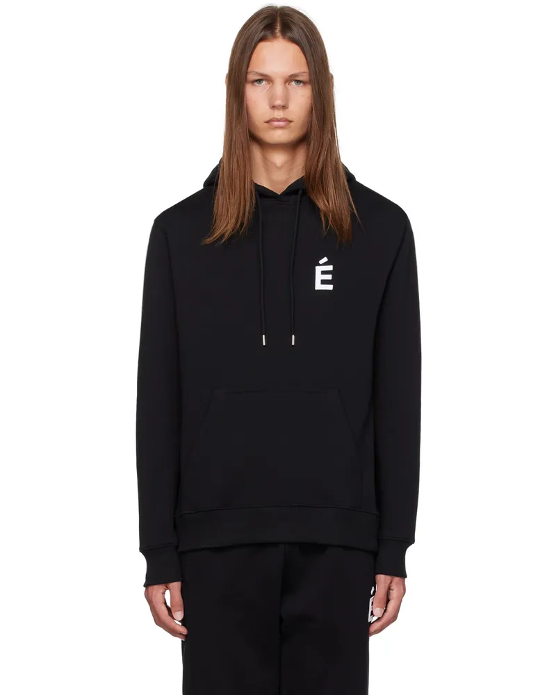 Études Studio Black Klein Patch Hoodie Black