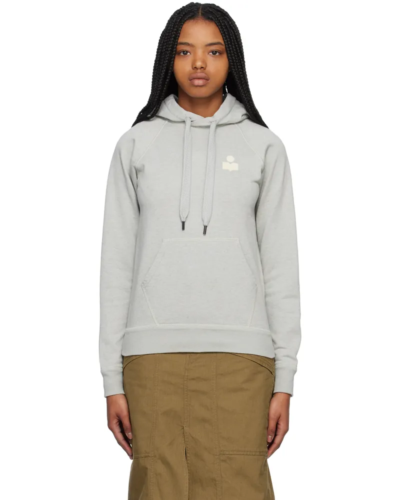 Étoile Isabel Marant Gray Malibu Hoodie Luec