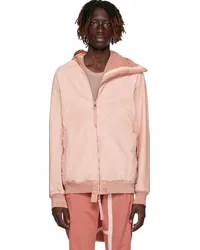 Boris Bidjan Saberi Pink Asymmetric Zip Reversible Jacket Orange