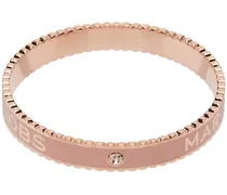 Rose Gold & Pink 'The Medallion' Cuff Bracelet