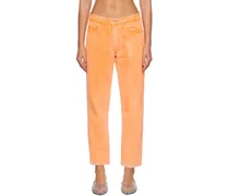 Orange High Jeans