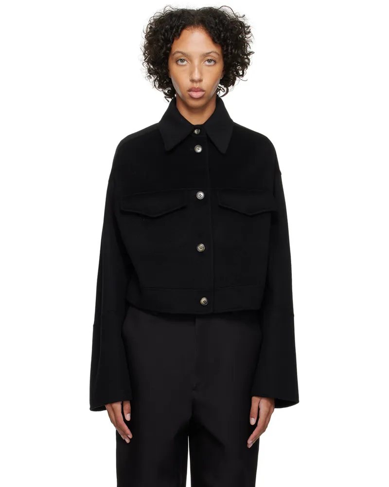 Nanushka Black Kalare Jacket Black