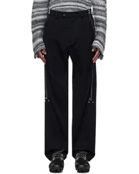 KIKO KOSTADINOV Black Knox Trousers Raven