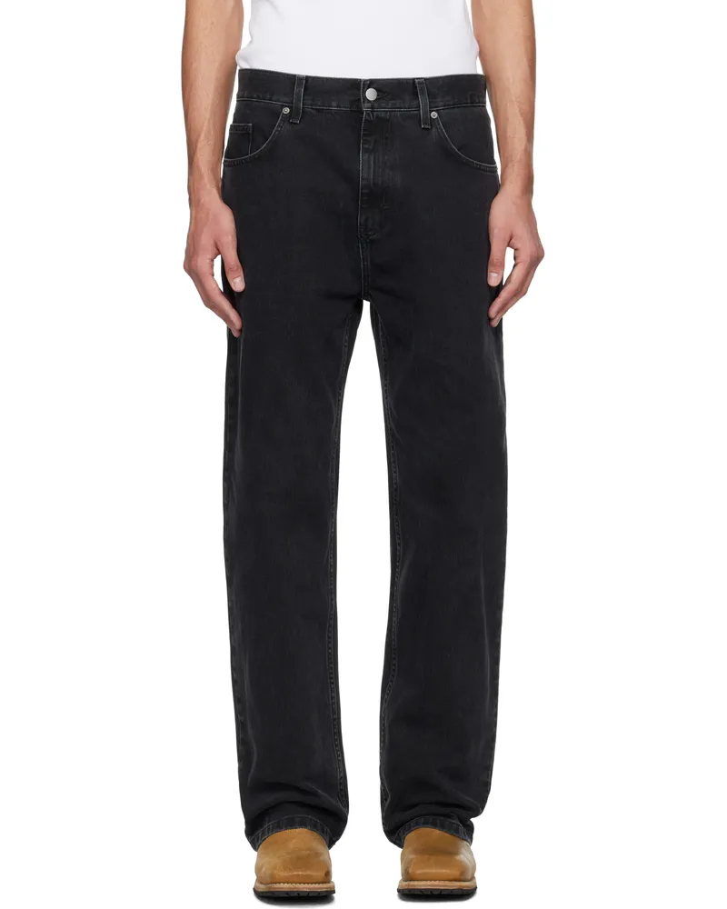 Axel Arigato Black Archive Straight Jeans Black