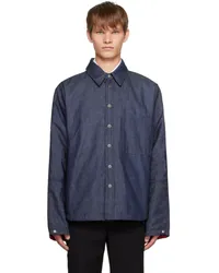 Jacquemus Navy Le Chouchou 'La Surchemise de Nîmes' Denim Jacket 38b