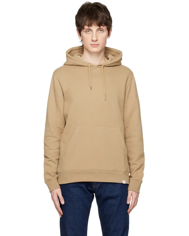 Norse Projects Khaki Vagn Hoodie Utility