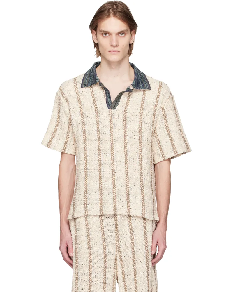 VITELLI SSENSE Exclusive Beige Polo Sand
