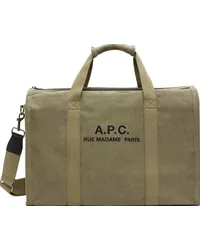 A.P.C. Khaki Recuperation Gym Bag Jaa