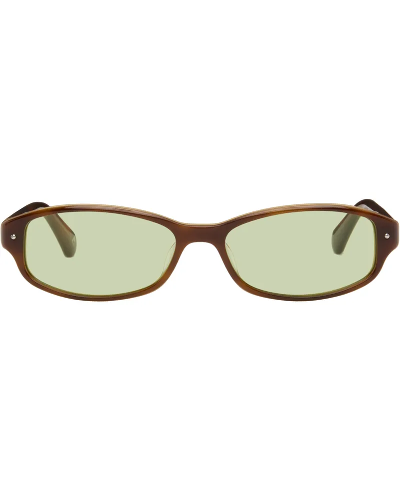 Bonnie Clyde Brown Coco Sunglasses Layered