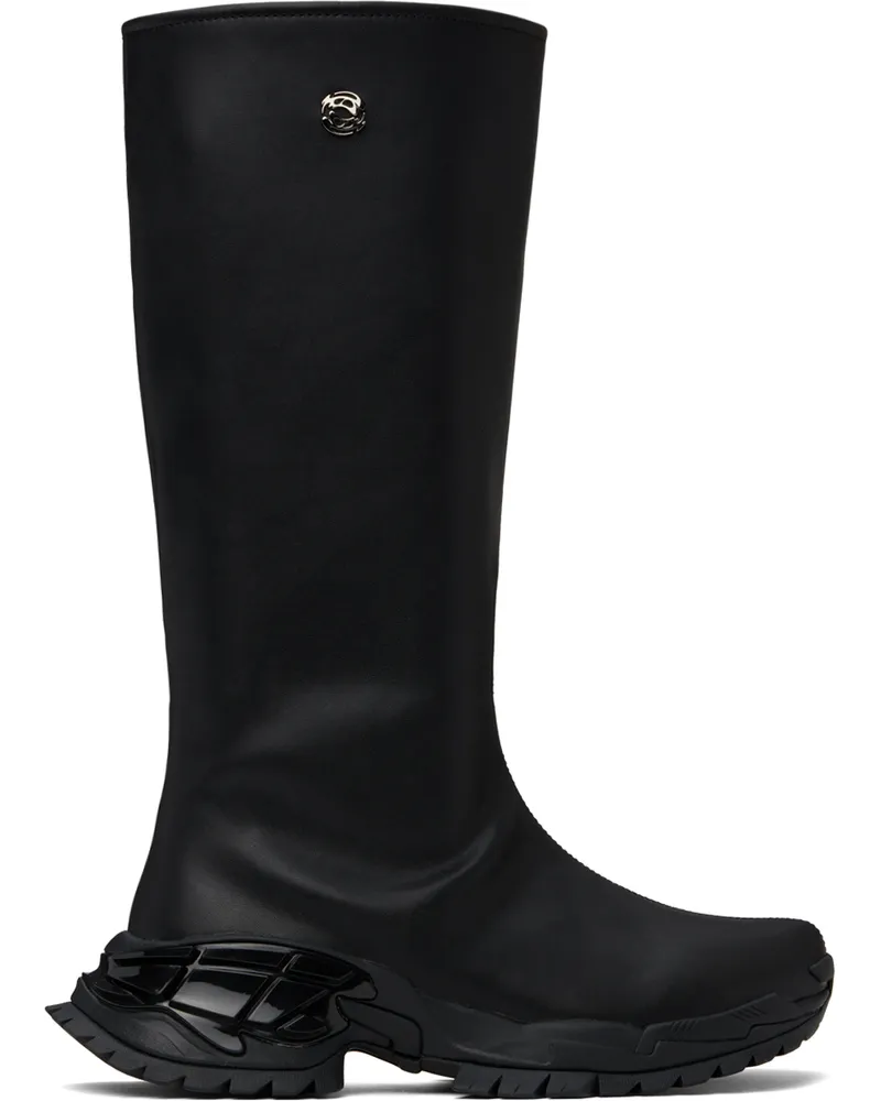 Rombaut Black Vizor Boots Black