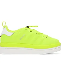 Moncler Moncler x adidas Originals Yellow Campus Sneakers Nneon