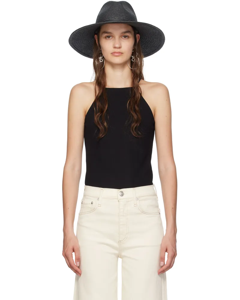 Rag & Bone Black Irina Tank Top Black