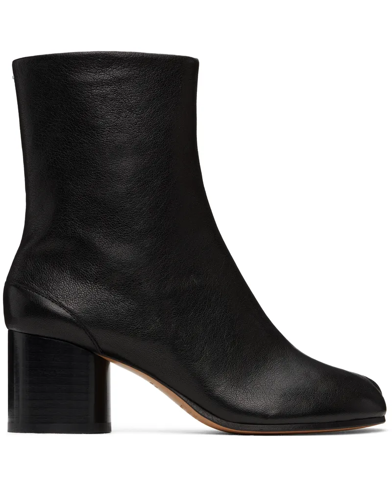 Maison Margiela Black Tabi Ankle Boots T8013