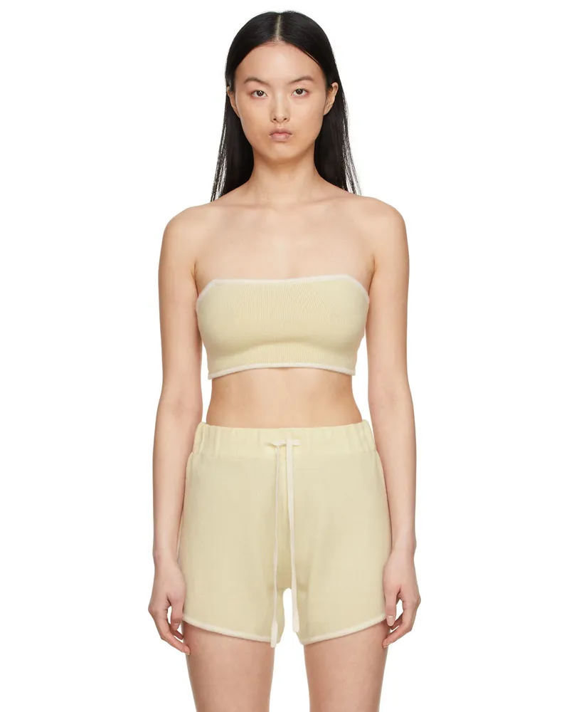 Lisa Yang SSENSE Exclusive Off-White Selah Bra Mellow