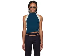 SSENSE Exclusive Navy Banded Tank Top