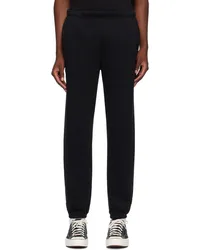 LES TIEN Black Heavyweight Classic Sweatpants Jet