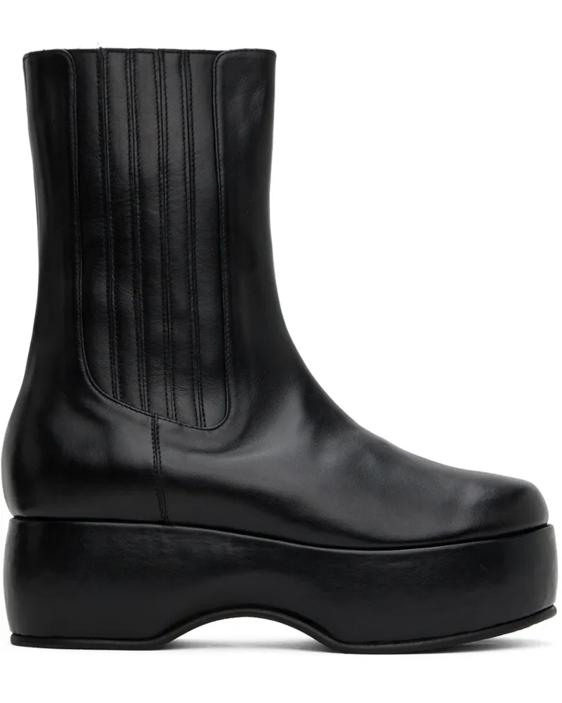 NICOLE SALDAÑA Black Mia Boots 25166833