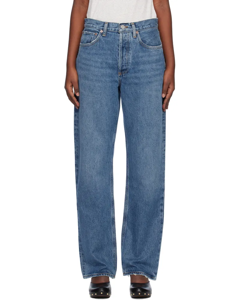 AGOLDE Blue Kelly Jeans Essence