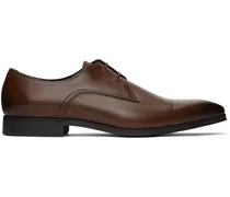 Brown Emed Oxfords