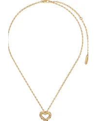 Lanvin Gold Mélodie Heart Necklace M1sgld