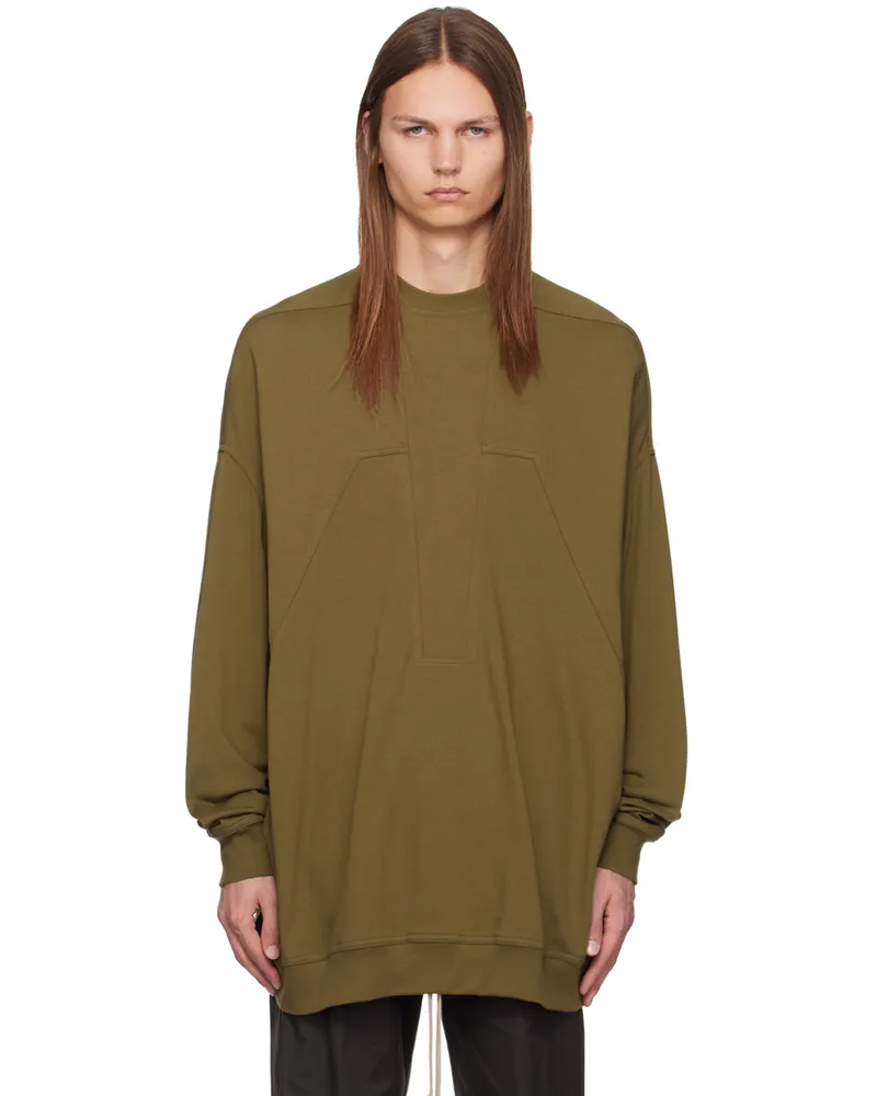 Rick Owens Khaki Peter Sweatshirt 35