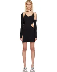 Heliot Emil Black Seemly Minidress Black