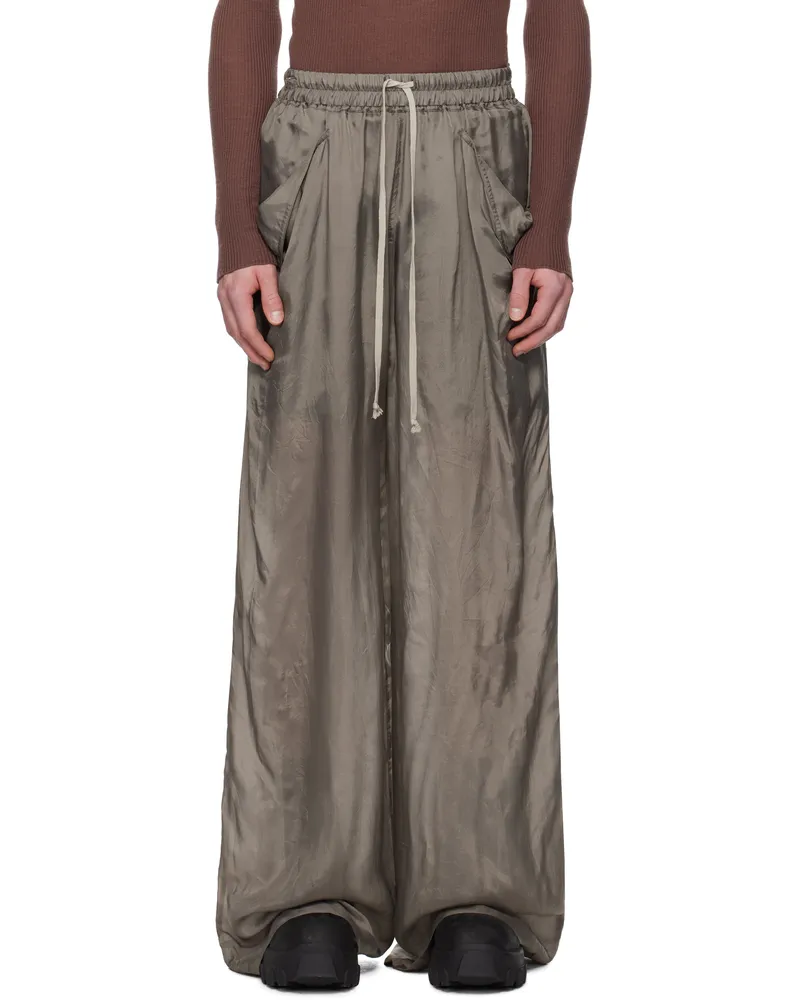 Rick Owens Gray Hollywood Lido Trousers 34