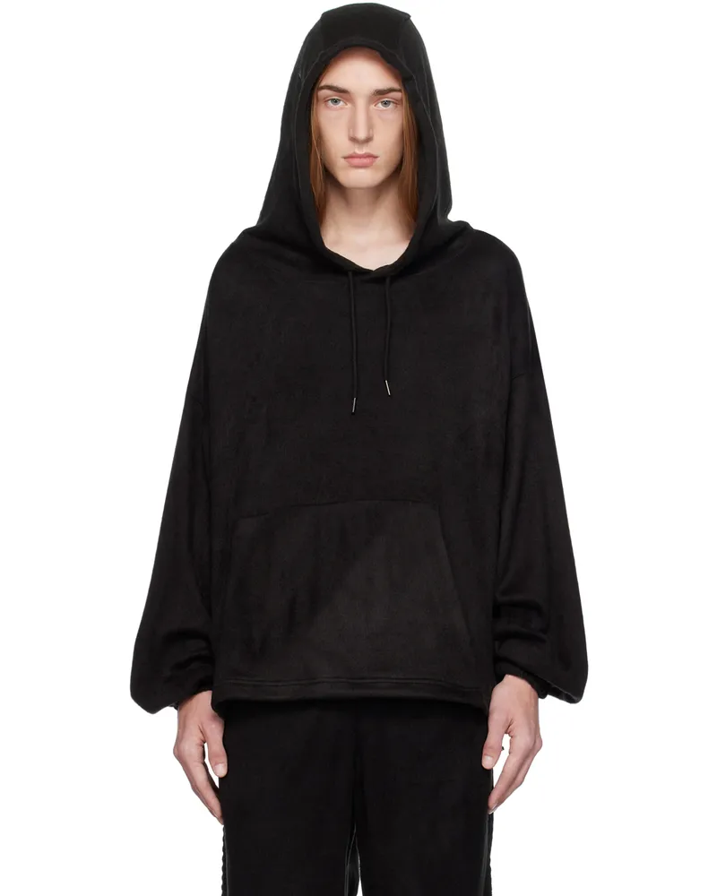 Youth Black Oversized Hoodie Black