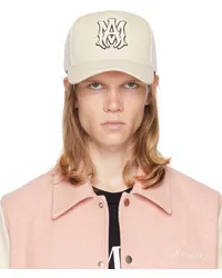 Amiri Off-White MA Trucker Cap Natural