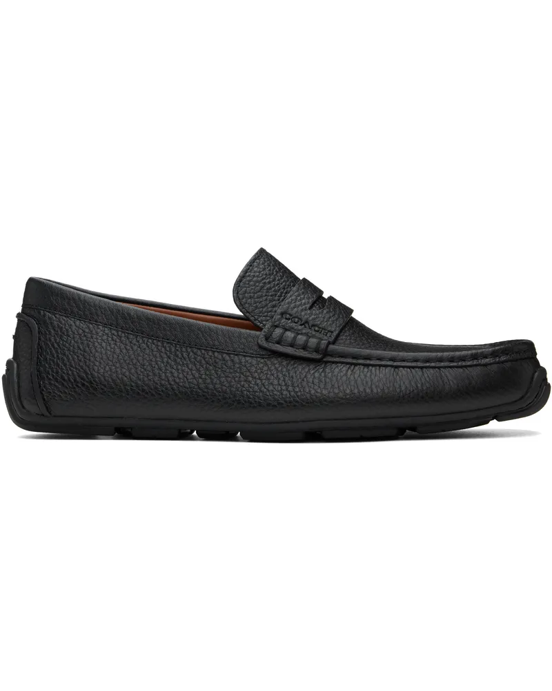 Coach Black Luca Driver Loafers Black
