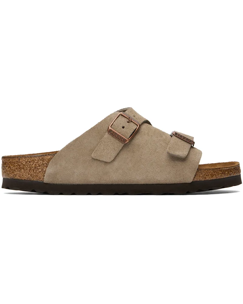 Birkenstock Taupe Narrow Zürich Sandals Taupe