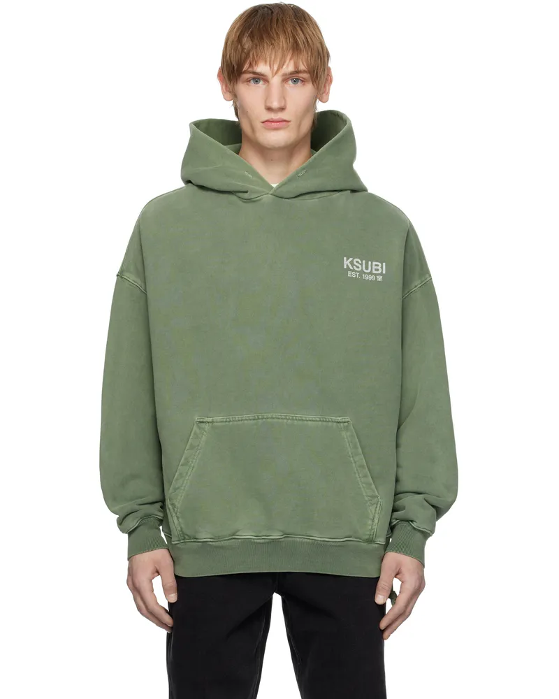 ksubi Green State Ekcess Hoodie Green