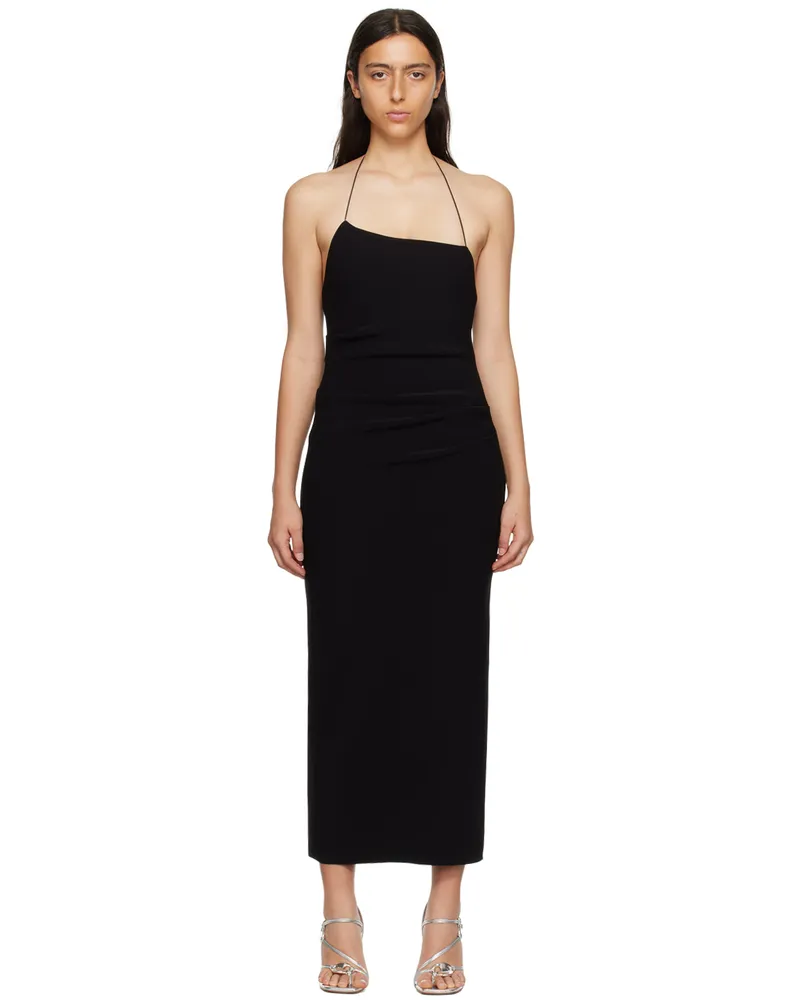 bec & bridge Black Andy Midi Dress Black