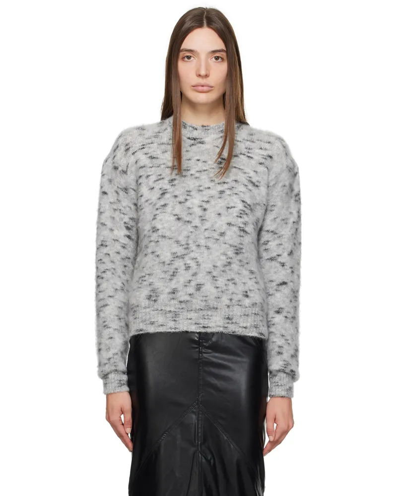 Étoile Isabel Marant Gray Morena Sweater Whbk