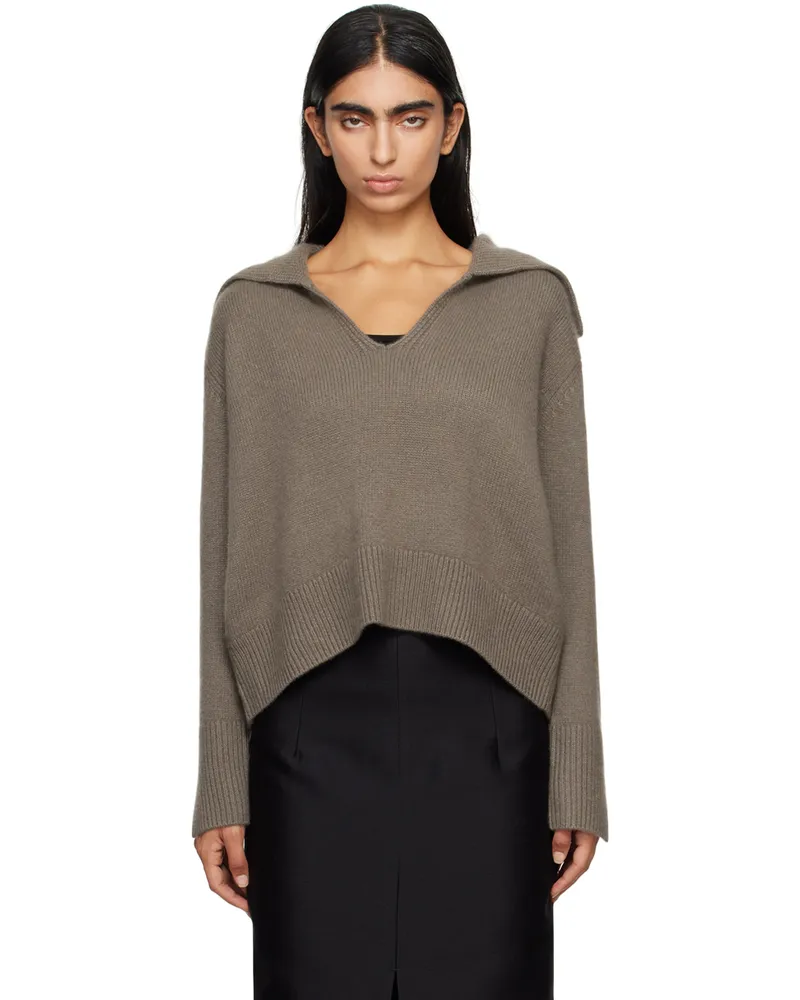 arch4 Brown Cortina Sweater Shiitake