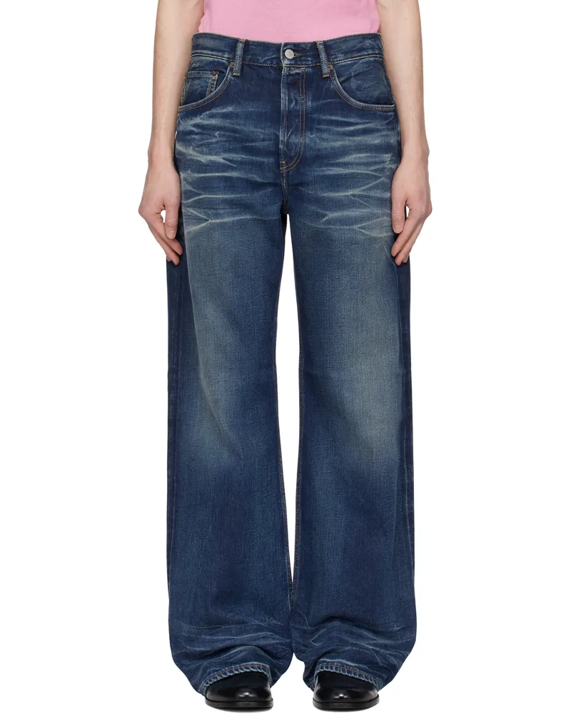 Acne Studios Blue Loose Fit 2021M Jeans 863