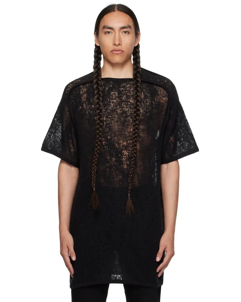 NICOLAS ANDREAS TARALIS Black Raglan T-Shirt 0