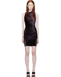 Rick Owens Lilies Purple Svita Minidress Deep