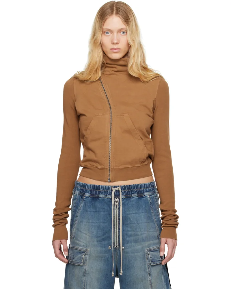 DRKSHDW by Rick Owens Orange Hollywood Mountain Sweatshirt 153